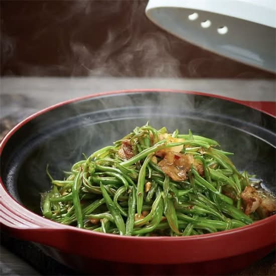 豉油扁豆丝 String Beans & Pork Belly